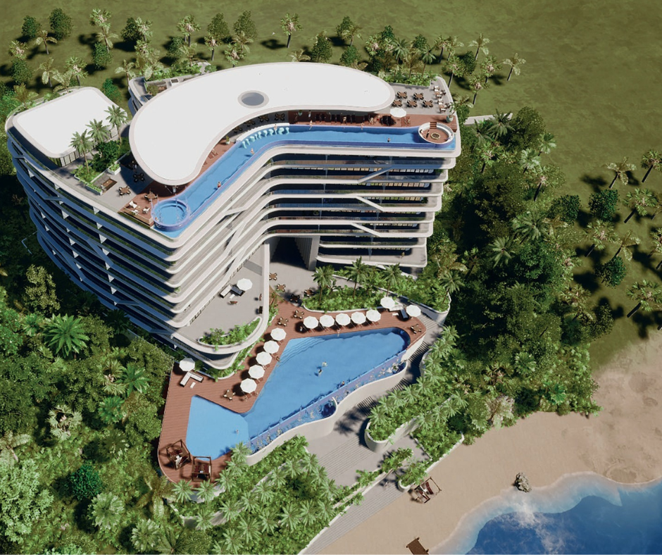 A picture of LA CRUZ DE HUANACAXTLE CONDOMINIO CRYSTAL COVE . PREVENTA DE DEPARTAMENTOS EN LA PLAYA DESDE $5,997.000 MXN PESOS.