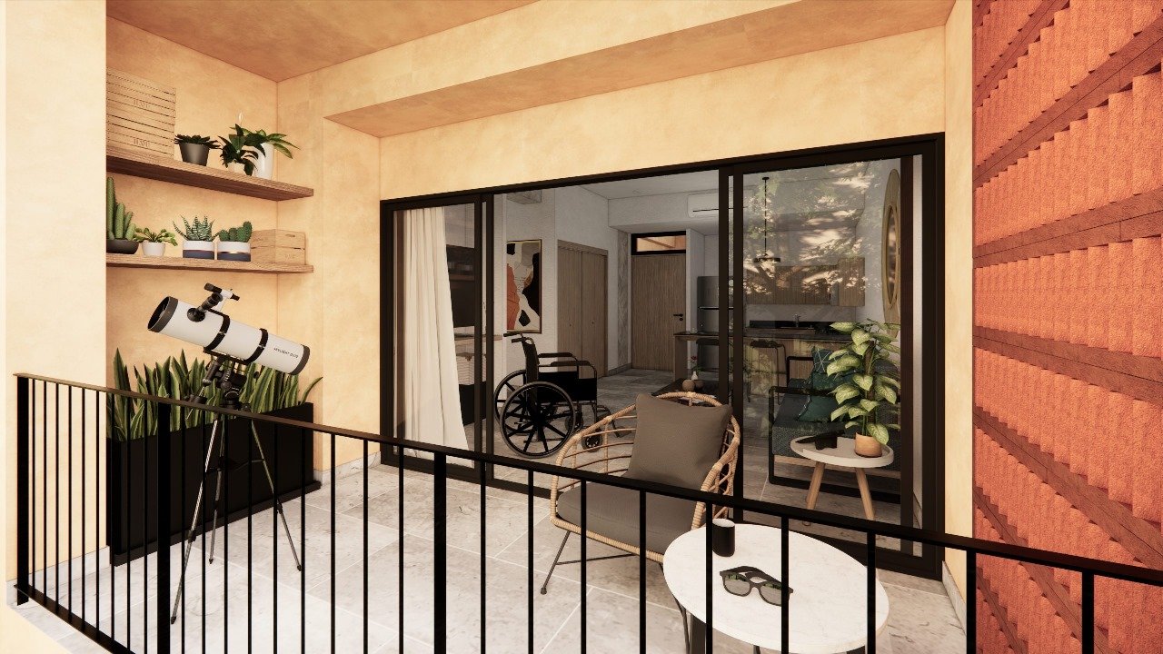 A picture of VERSALLES PUERTO VALLARTA CONDOMINIO EN PREVENTA “CEIBA MADRE”$6,287,000mxn unidad accesible silla de ruedas .